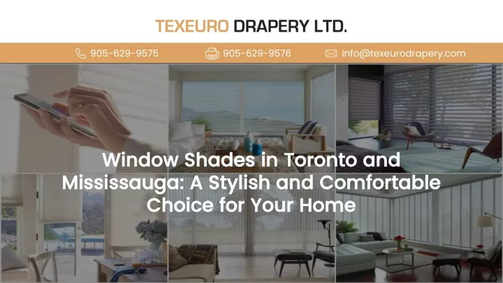 window shades in toronto and mississauga