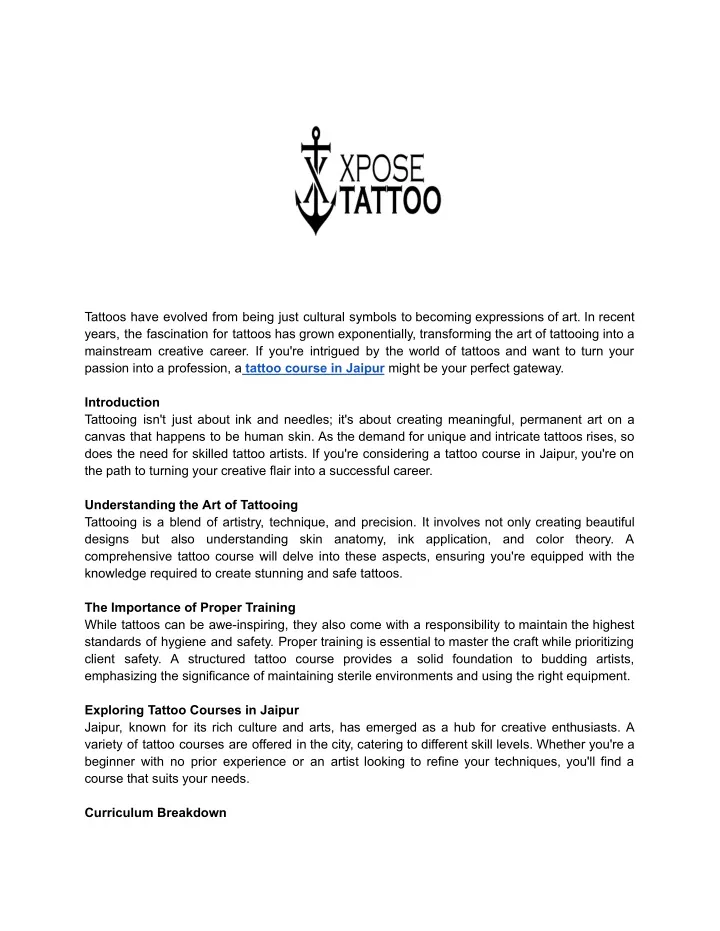 PhiTattoo Course Basic Training | PhiAcademy | Tattoo Workshop