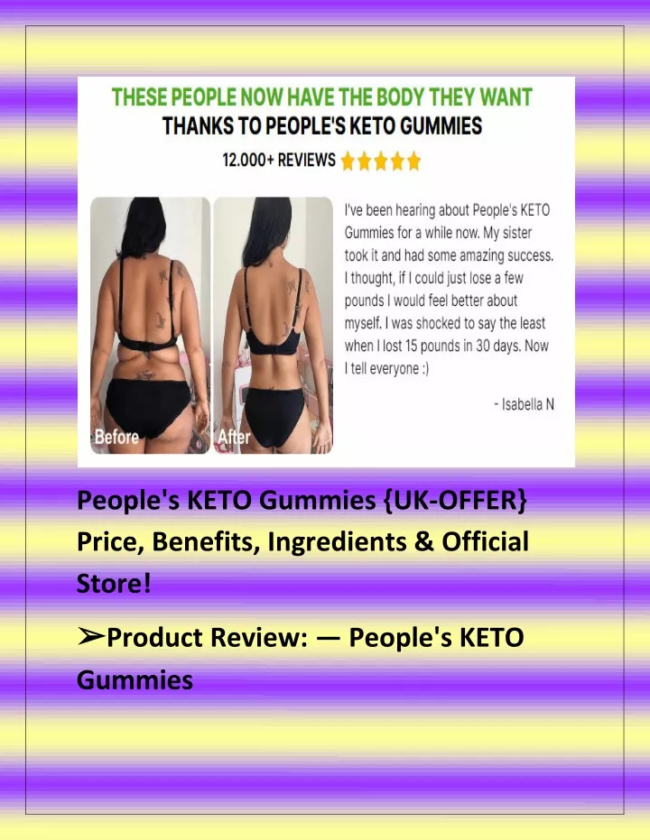 people s keto gummies uk offer price benefits