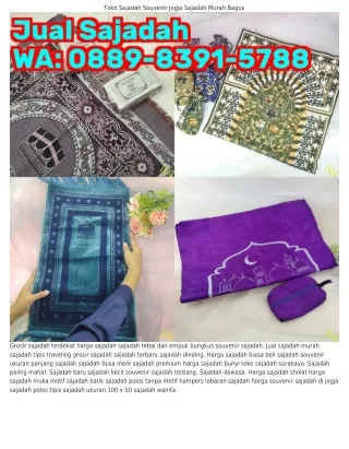 ౦889_8ᣮ9l_5ᜪ88 (WA) Sajadah Ajaib Grosir Sajadah Souvenir Jogja