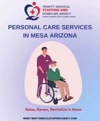 personal care services in Mesa, Arizona