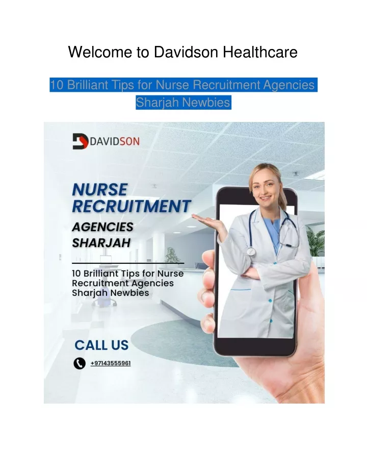 welcome to davidson healthcare
