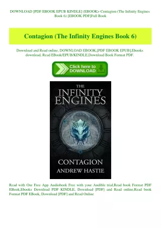 (EBOOK Contagion (The Infinity Engines Book 6) [EBOOK PDF]