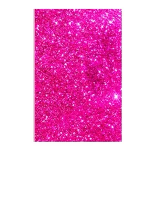 PDF read online Fuschia Glitter Notebook For Girls Notebook Journal FRONT AND BACK DESIGNED College Ruled Lined Composit