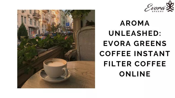 aroma unleashed evora greens coffee instant