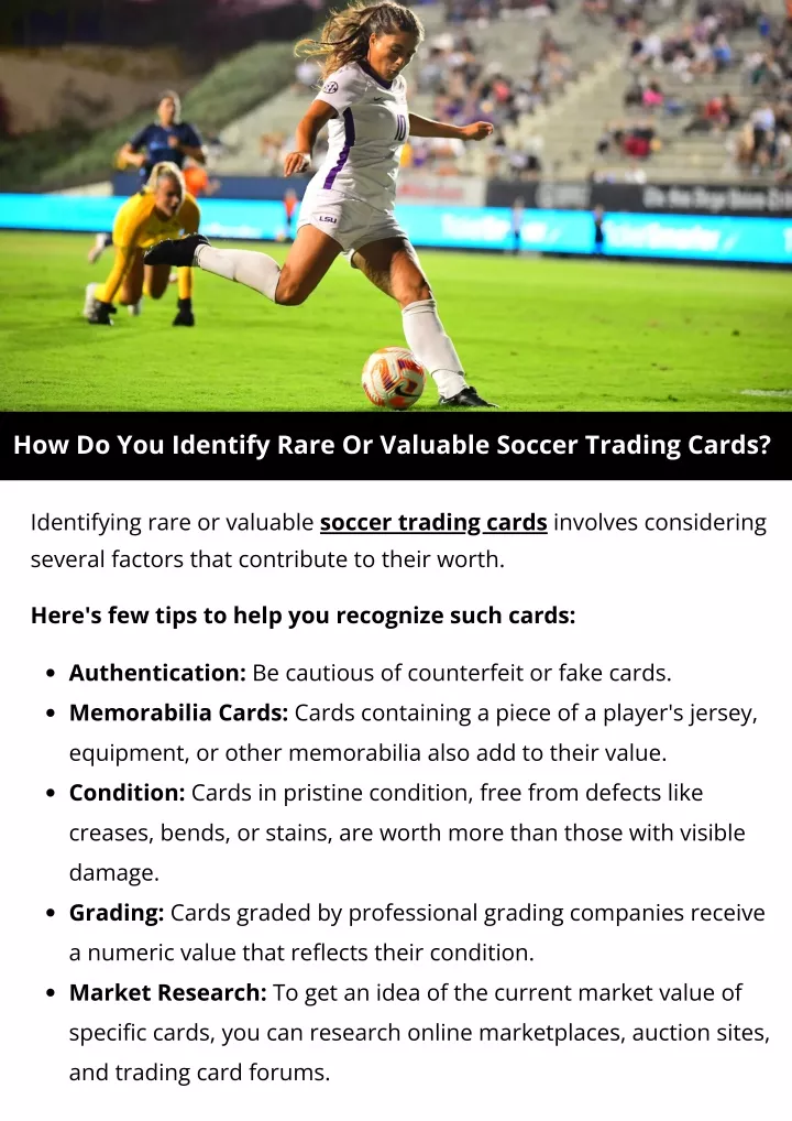 how do you identify rare or valuable soccer
