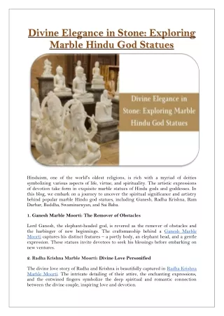 divine elegance in stone exploring marble hindu