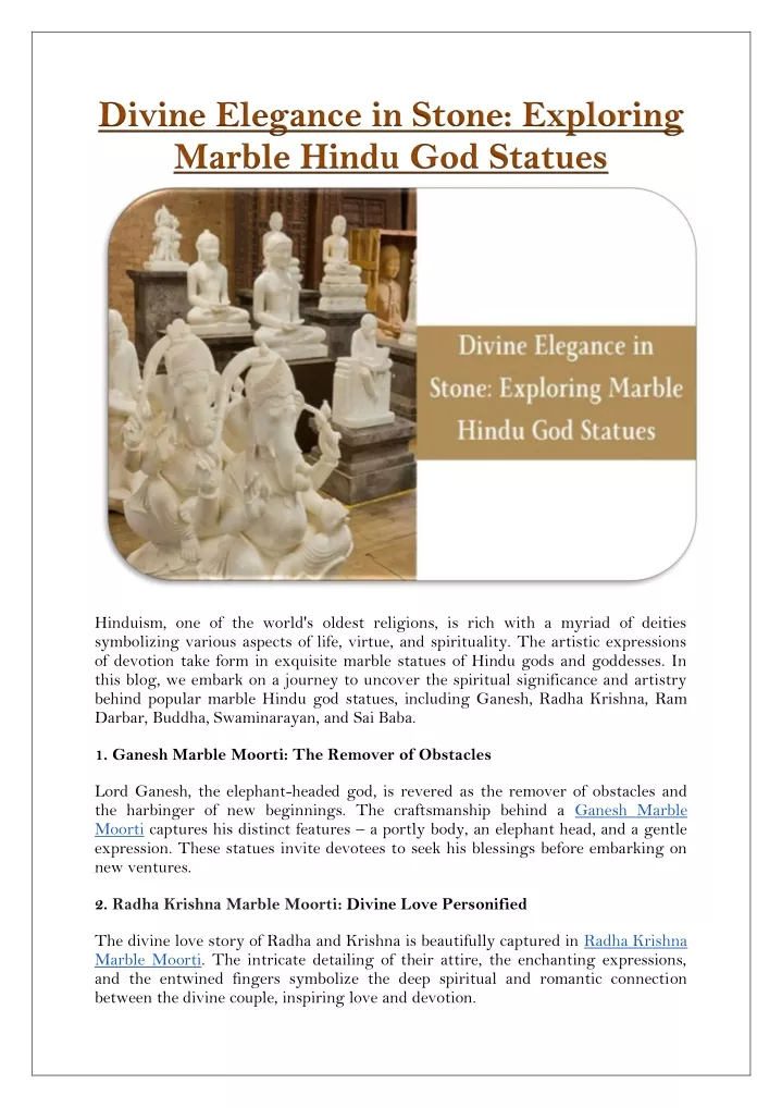 divine elegance in stone exploring marble hindu