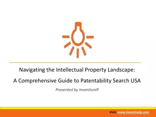 Navigating the Patent Landscape: A Guide to Patentability Search USA