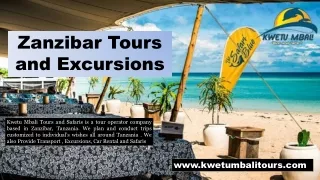 Zanzibar Tours and Excursions