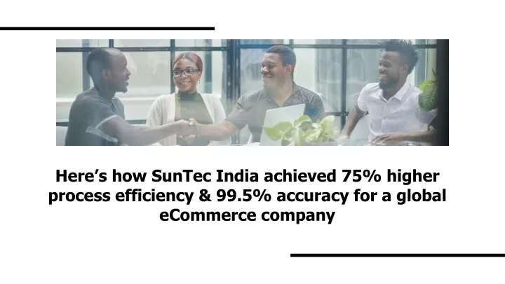 here s how suntec india achieved 75 higher
