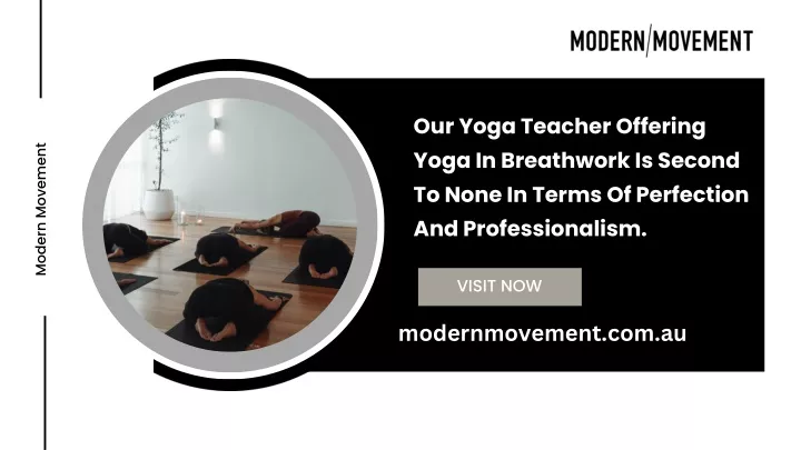 our yoga teacher offering yoga in breathwork