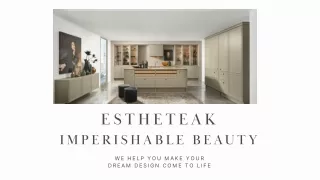 Estheteak - Custom Kitchen Cabinets, Sliding Door, Closets Supplier