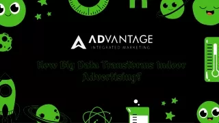 Role of Big Data in Indoor Advertising
