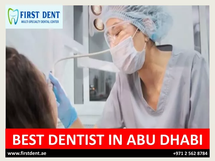 best dentist in abu dhabi www firstdent ae