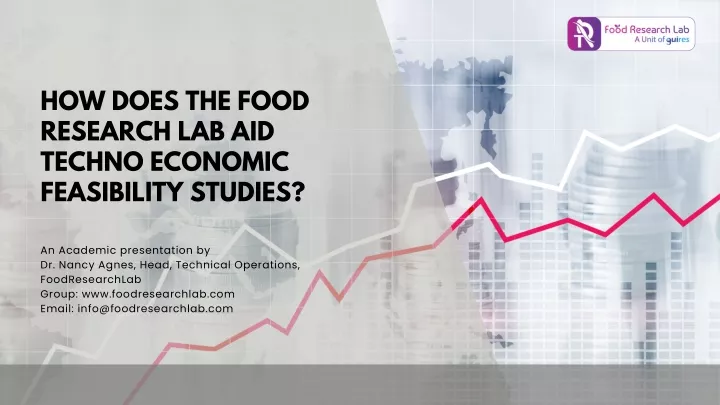 how does the food research lab aid techno