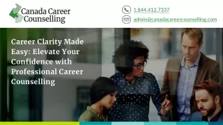 Introduction to Canada Career Counselling
