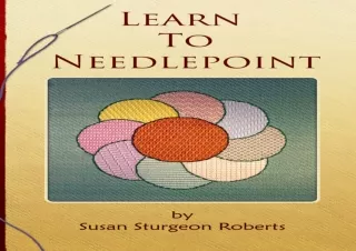 DOWNLOAD BOOK [PDF] Learn to Needlepoint