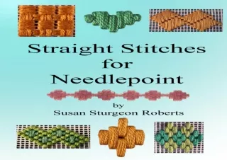 FULL DOWNLOAD (PDF) Straight Stitches for Needlepoint