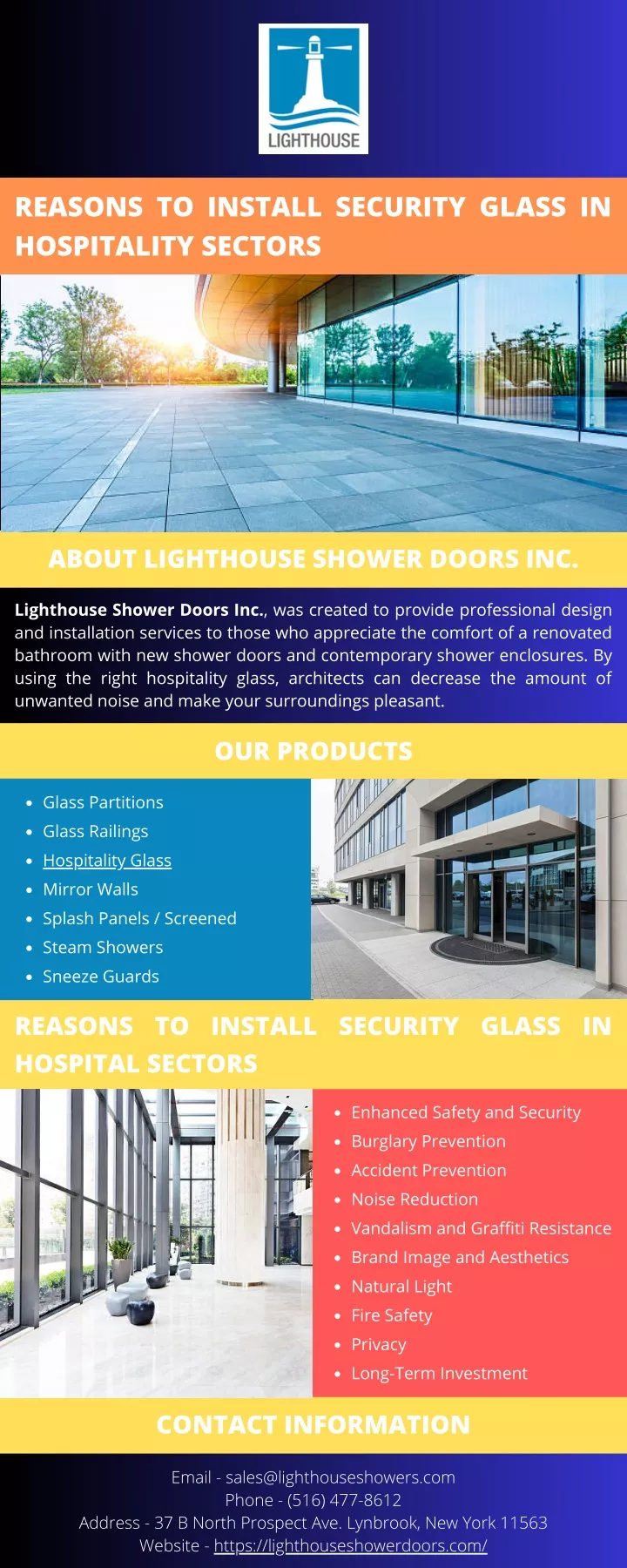 reasons to install security glass in hospitality