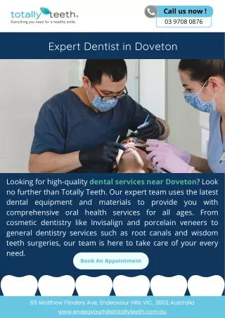 Expert Dentist in Doveton