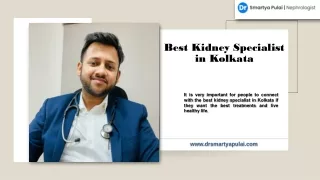 Best Kidney Specialist in Kolkata