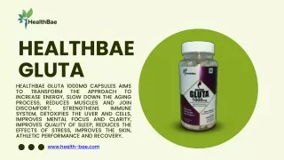 Healthbae Gluta 1000mg: best Immunity supplements in the market