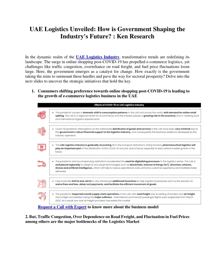uae logistics unveiled how is government shaping
