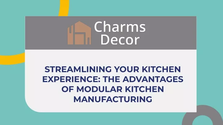 streamlining your kitchen experience