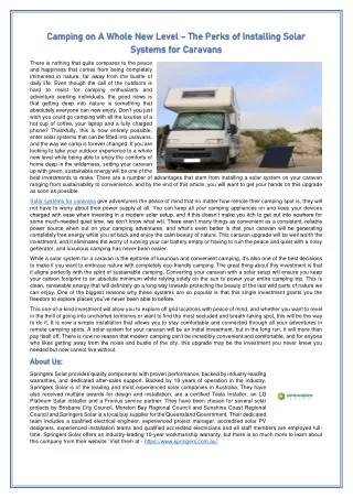 camping camping on