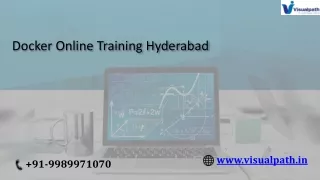 Docker Online Training | Kubernetes Training in Ameerpet