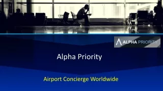 Airport Concierge Worldwide | Alpha Travel Agent