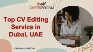 Top CV Editing Service in Dubai, UAE