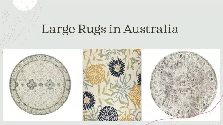 large rugs in australia