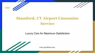 Luxury Airport Limousine Service Stamford CT - GSCS