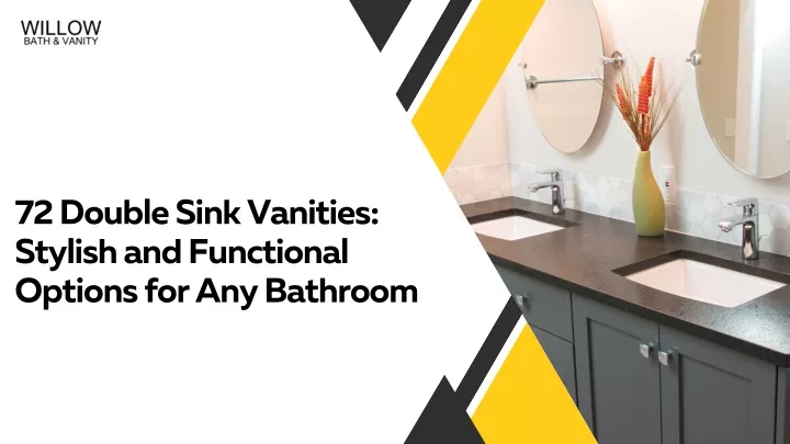 72 double sink vanities stylish and functional
