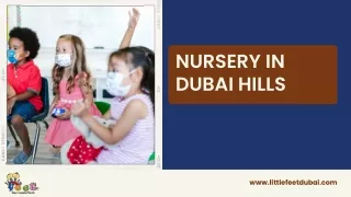 nursery in dubai hills