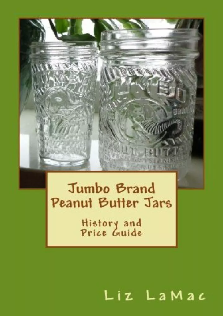 jumbo brand peanut butter jars history and price