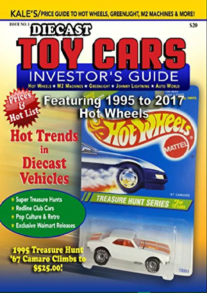 kale s diecast toy cars investor s guide 1995