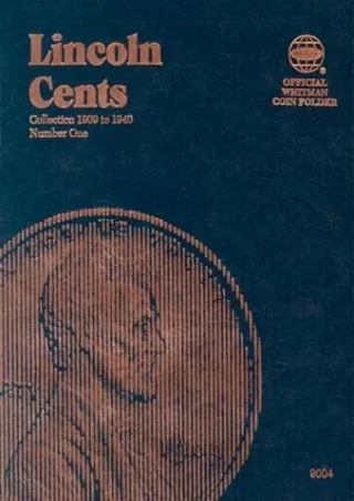 (PDF/DOWNLOAD) Lincoln Cents Folder #1, 1909-1940 kindle