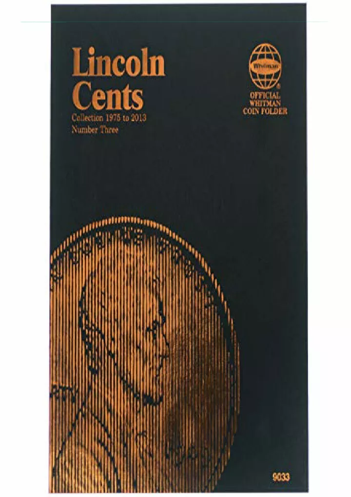 lincoln cents collection 1975 to 2013 number