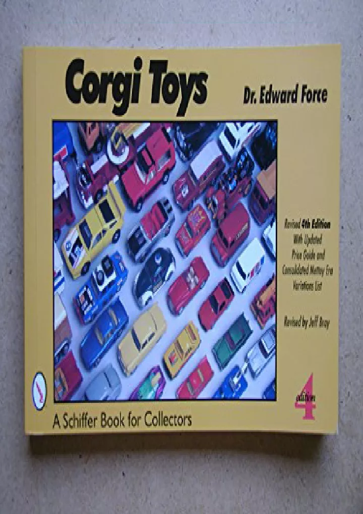 corgi toys schiffer book for collectors download