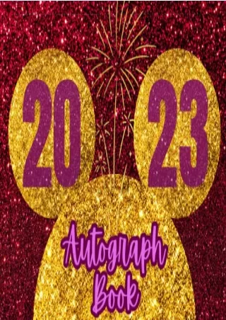 [PDF] READ] Free Autograph Book 2023: Collect all special memories in one s