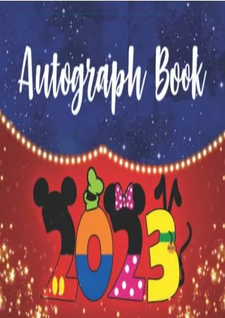 DOWNLOAD [PDF] Autograph Book: To Collect your Next Trip Signature From You