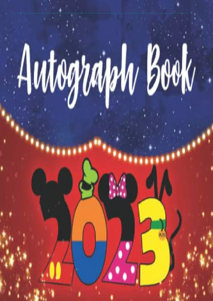 autograph book to collect your next trip