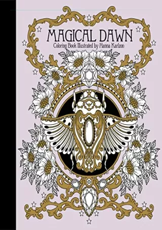 PDF Magical Dawn Coloring Book: Published in Sweden as Magisk Gryning (Gsp-