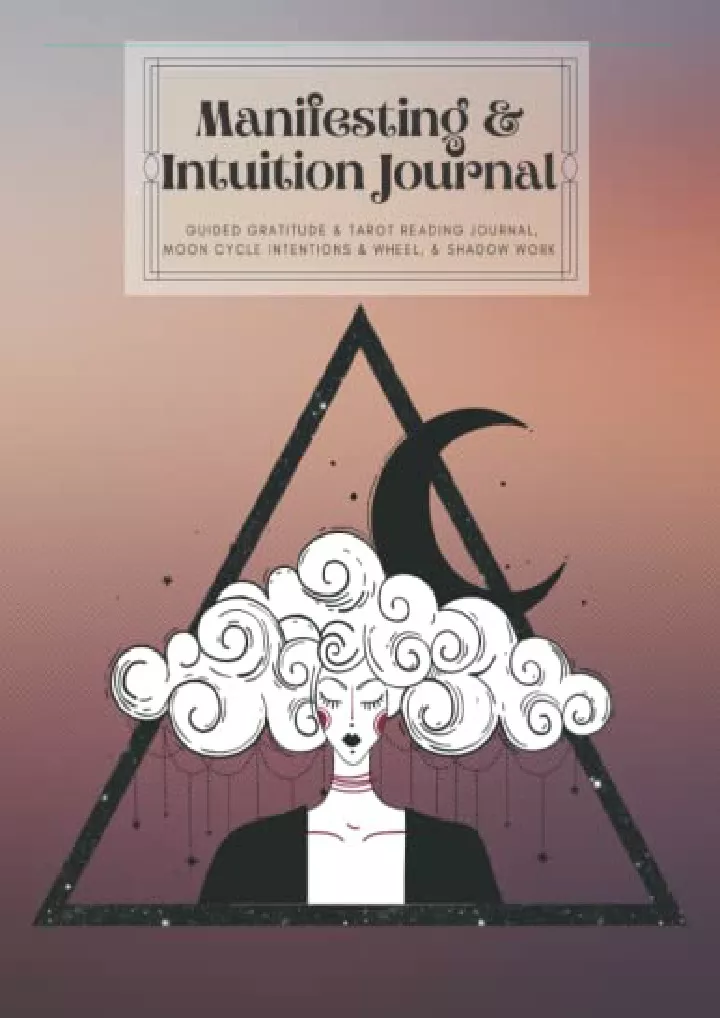 manifest intuition journal guided gratitude tarot