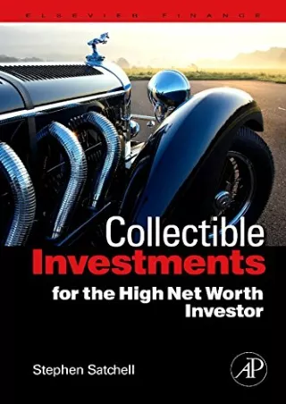 DOWNLOAD [PDF] Collectible Investments for the High Net Worth Investor (Els