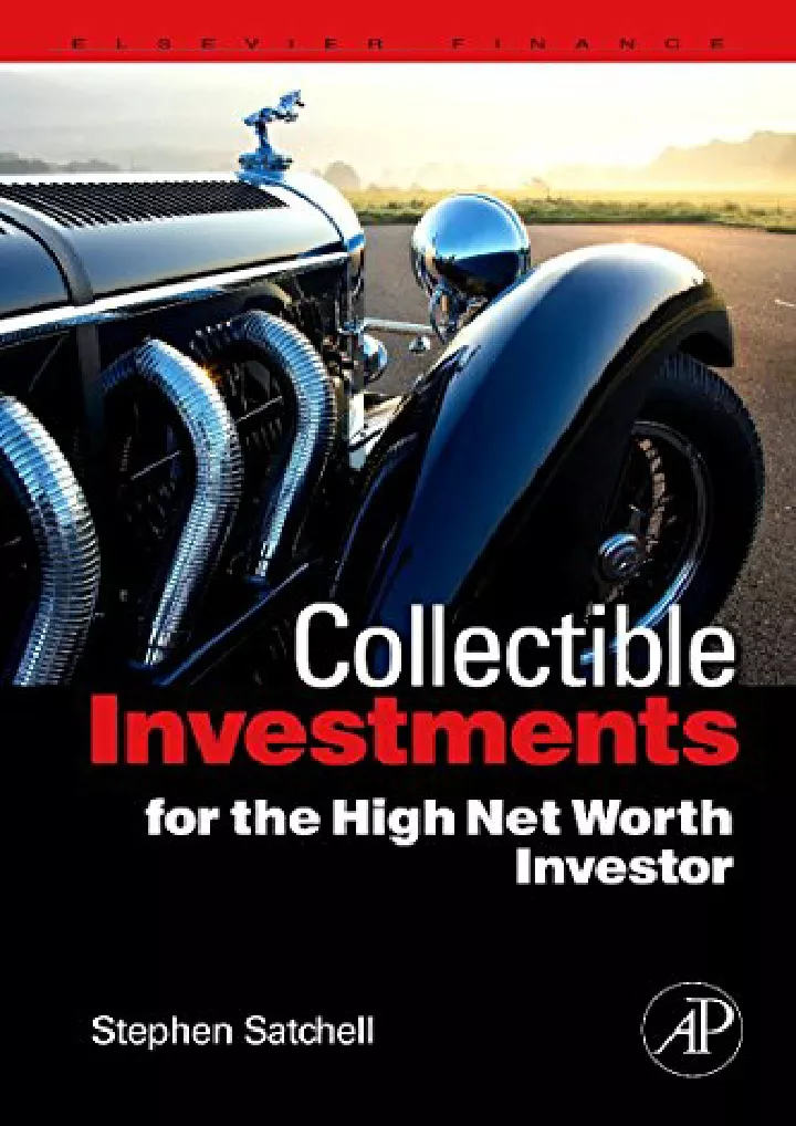 collectible investments for the high net worth