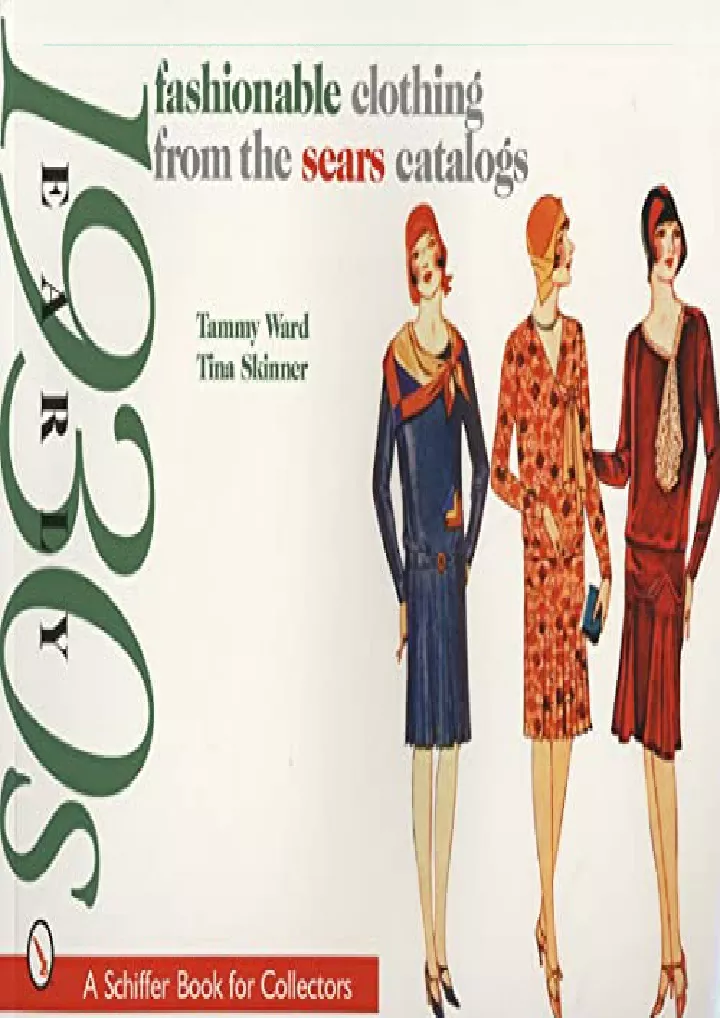 fashionable clothing from the sears catalogs